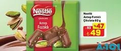 NESTLE ANTEP FISTIKLI ÇİKOLATA 60 GR